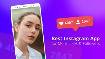 Add Super Likes Grids for Posts & Magic Followers Cartaz