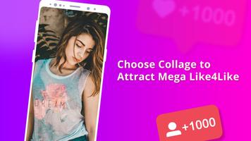 Add Super Likes Grids for Posts & Magic Followers تصوير الشاشة 1