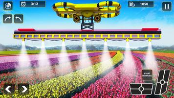 Tractor Farming Driving Sim Poster