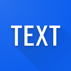 Simple text widget biểu tượng