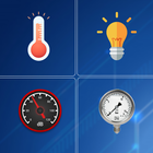 Thermometer App | Air | Sound & Lux Light Meter أيقونة