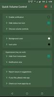 Volume in notification bar poster