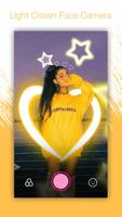 Light Crown Face Camera - Neon Effect تصوير الشاشة 3