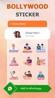 Bollywood Hindi Stickers - WAStickerApp screenshot 3