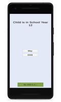 UK School Year Calculator تصوير الشاشة 3