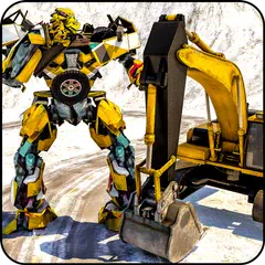 Snow Excavator Robot Transform XAPK 下載