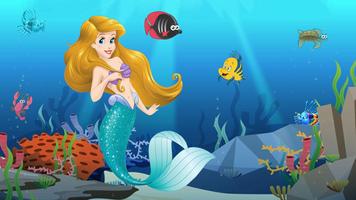 Meerjungfrau Simulator 3D-Spiel - Meerjungfrau Plakat