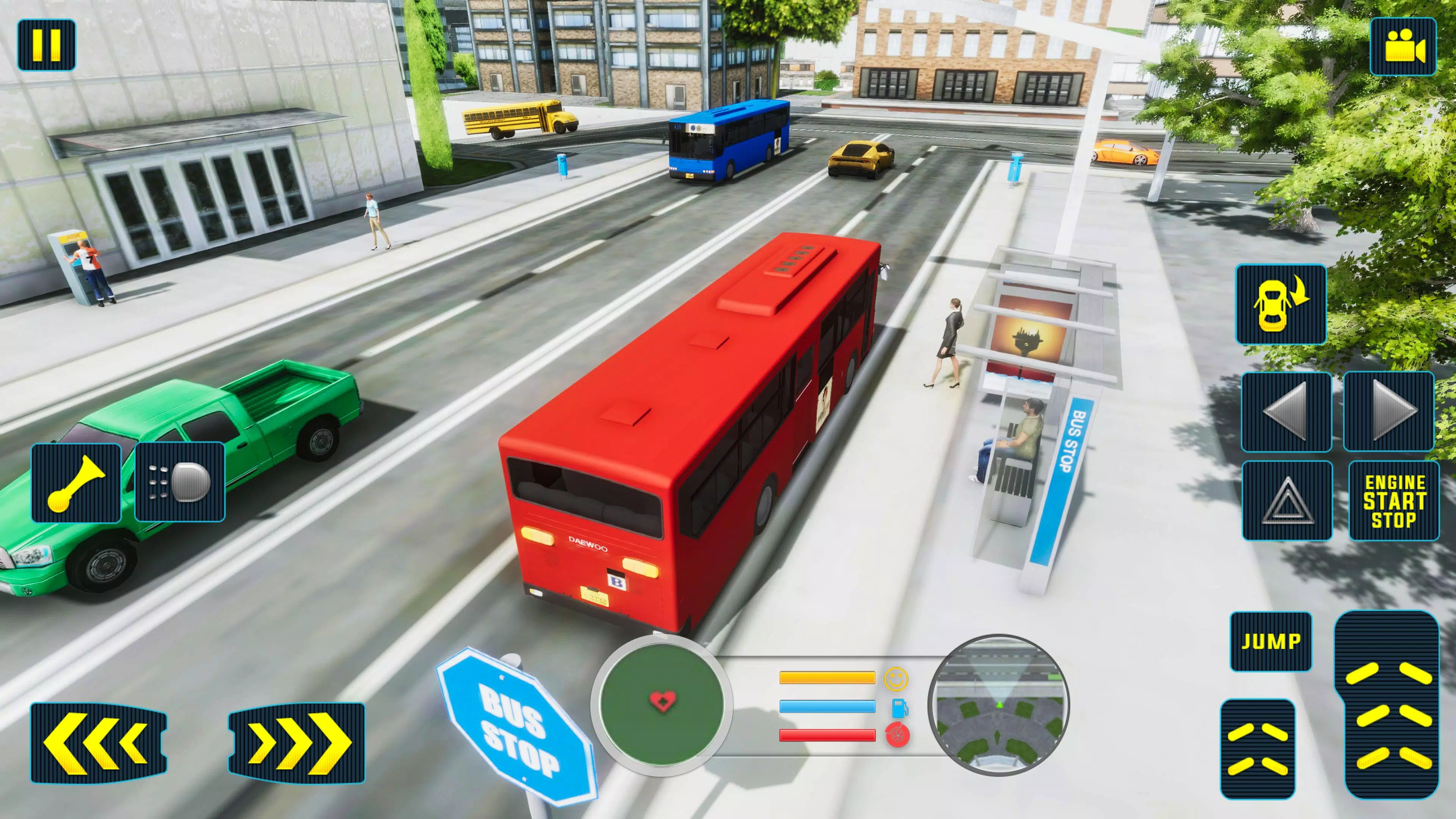 Play School Bus Driving Simulator 2019