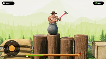 2 Schermata Hammer Climber Man: Pot Man 3D