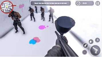 Paintball Maze Shooter- Capture The Flag screenshot 2