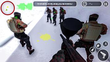 paintball labirin penembak- menangkap itu bendera screenshot 3