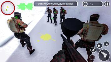 برنامه‌نما Paintball Maze Shooter- Capture The Flag عکس از صفحه