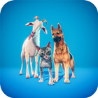 ikon Game Survival Animal Lesir 3D