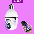 light bulb camera instruction-icoon