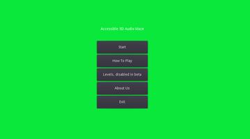 Juego de laberinto accesible Poster