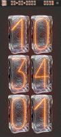Nixie Ice Cube Night Clock gönderen