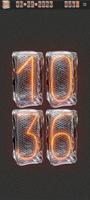 Nixie Ice Cube Night Clock Ekran Görüntüsü 2