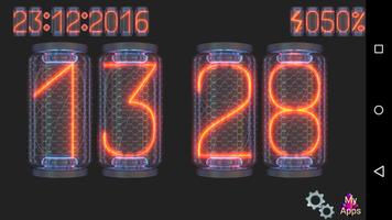 Nixie Night Clock Ekran Görüntüsü 3