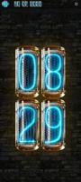 Glass Nixie Blue Night Clock 截圖 2