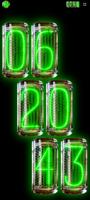 Glass Nixie Night Clock Green スクリーンショット 1
