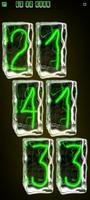Icecube Nixie Green Deck Clock screenshot 1