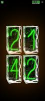 Icecube Nixie Green Deck Clock screenshot 2