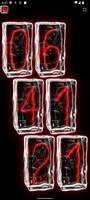 Ice Cube Red Nixie Night Clock ภาพหน้าจอ 1