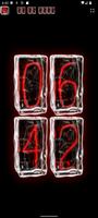 Ice Cube Red Nixie Night Clock ภาพหน้าจอ 2