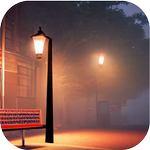 Street Light Fog Wallpaper HD icon