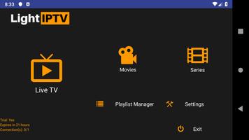 Light IPTV الملصق