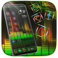 3D Music lights Theme 2019