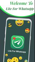 lite messenger for whatsapp plakat