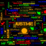 New World Cloud Art, Text Art On Photo