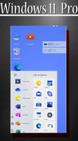 Windows 11 Pro Launcher & desktop launcher capture d'écran 1