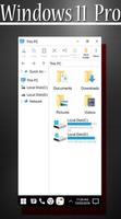 Windows 11 Pro Launcher & desktop launcher capture d'écran 2