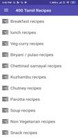 400 Tamil Recipes - Samayal Tamil 海报
