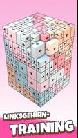 Tap Out: 3D-Würfel Puzzle Plakat