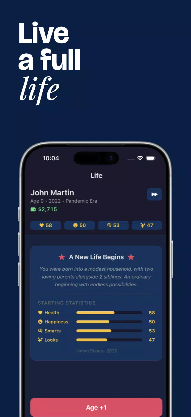 Life in Text – Life Simulator