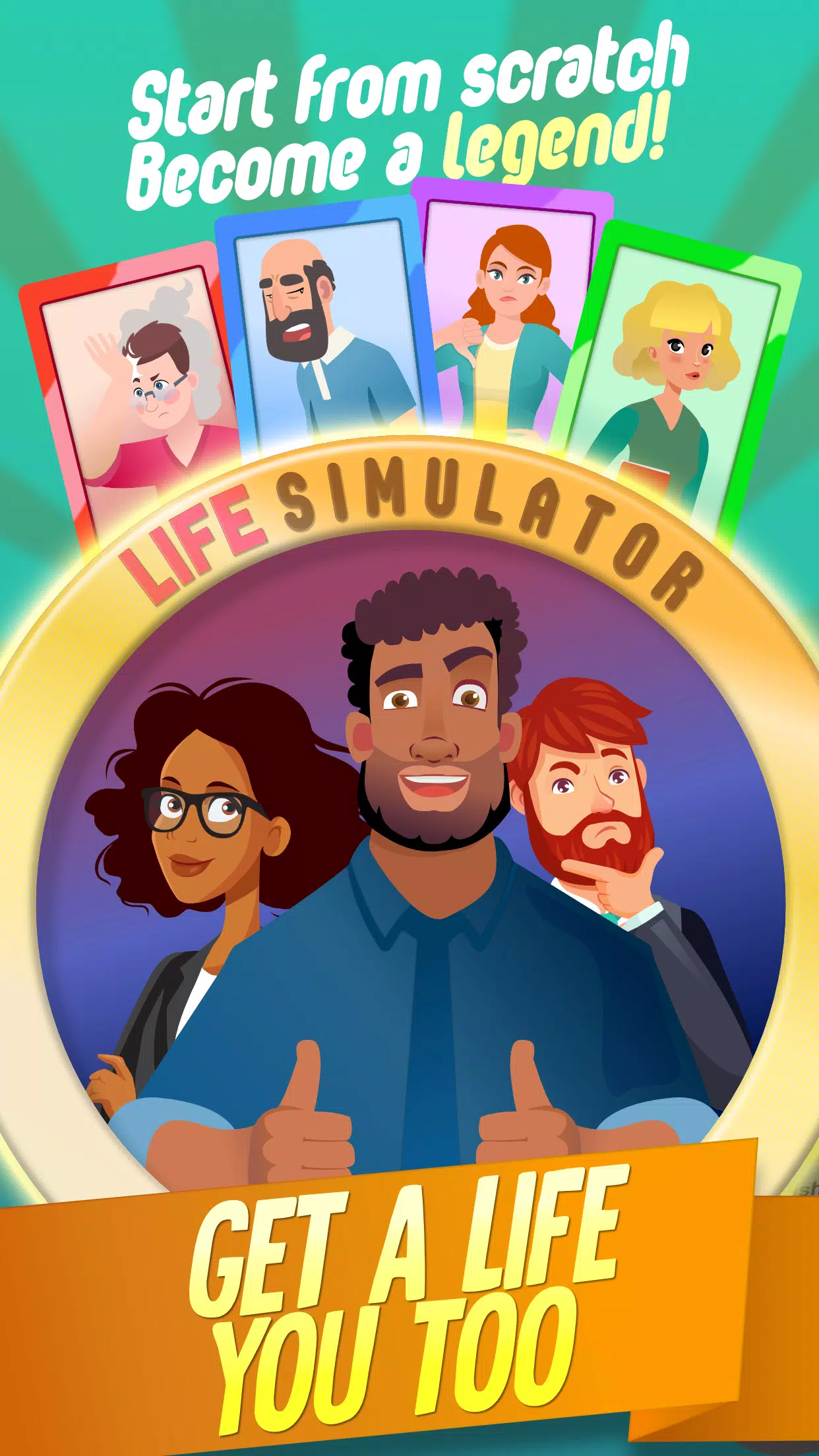 Download r life Simulator android on PC