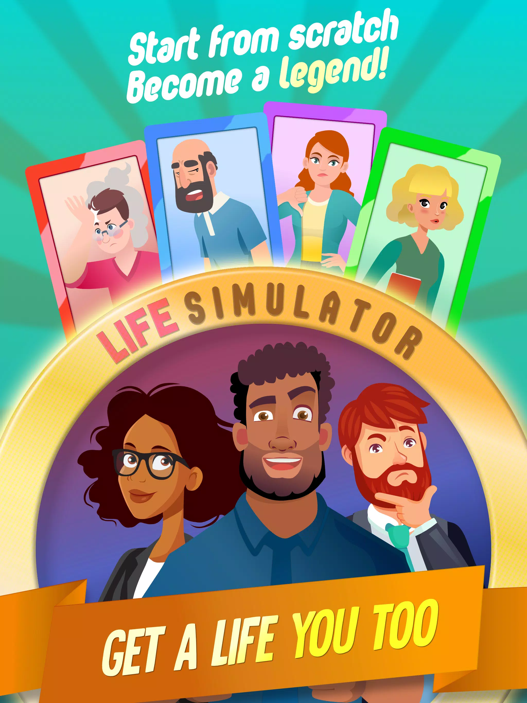 Download r life Simulator android on PC