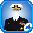 Navy Photo Suit Maker أيقونة