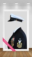 Navy Photo Suit Maker تصوير الشاشة 1