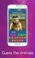 Animals quiz game ( Guess Animal game ) 스크린샷 1