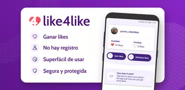 Like4Like — Consigue Likes