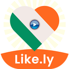 Like.ly - Indian lite & Short Videos | Like Status ikona