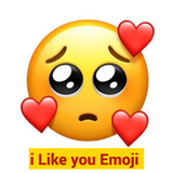 İ Like you Emoji Stickers