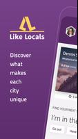Like Locals - Personal City Guides plakat