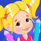 Like Nastya Coloring Book أيقونة