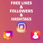 Free Real Followers , Likes , Hashtags For Insta . icon