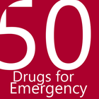 Common 50 Drugs For Emergency ícone